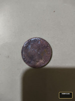 1889 British India Quarter Anna Collectible Coin