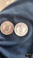 1 is Jawaharlal Nehru Coin Since 1989
2 is Indira Gandhi since 1917-1984