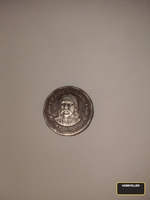 1997 India 2 Rupees Sri Aurobindo Commemorative Coin