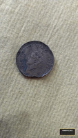 British India One Anna Coin Featuring King George V