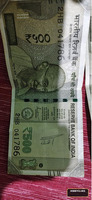 India ₹500 Banknote Featuring Mahatma Gandhi Portrait