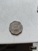 India 10 Paise Old Coin with Ashoka Lion Capital
