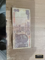 India 10 Rupees Mahatma Gandhi Old Banknote Collectible