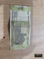 India 20 Rupees 2020 Banknote Mahatma Gandhi Ellora Caves - Image 2