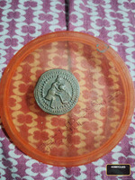 Ancient Indian Coin with Elephant Design