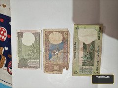Indian and Nepal Banknote Lot: 1, 2 and 5 Rupees - Image 2