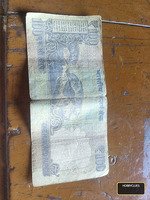 India 100 Rupees Mahatma Gandhi Old Banknote - Image 2