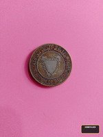 1965 Bahrain 100 Fils Old Coin Sheikh Isa Portrait