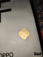 1986 India 5 paise Octagonal Collectible Coin