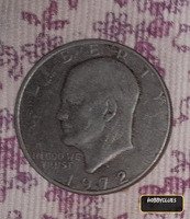 1 डॉलर  अमेरिका 1972