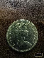 1996 Malta 25 Cents Coin with Sailing Boat Design