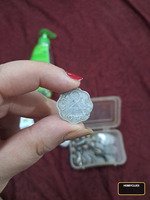1958 Pakistan 1 Paisa Scalloped Old Coin with Crescent and Star