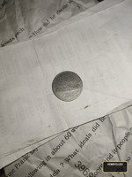 1968 India 10 Paise Old Coin with Grain Design - Image 2