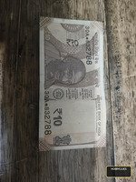 India 10 Rupees 2017 Banknote Gandhi Konark Sun Temple Wheel