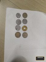 India Mixed Coin Lot, 8 Assorted Indian Collectible Coins