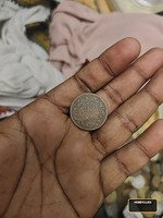 1903 India Quarter Anna Old Coin King Edward VII Portrait