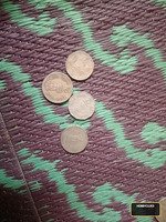 India Rupee Coin Lot with Assorted 1 and 2 Rupee Designs