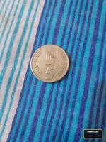 India 2 Rupees 2005 Platinum Jubilee Commemorative Coin