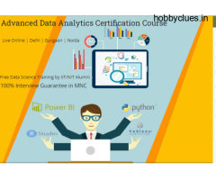 Job Oriented Data Analyst Certification Course in Delhi, 110073. Job Online Live Data Analyst