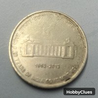 1952-2018 5 rs indian rupee - Image 2