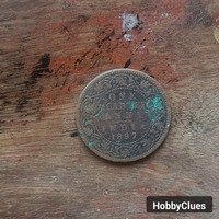 ONE QUARTER ANNA 1897