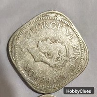 1946 2 annas india coin - Image 2