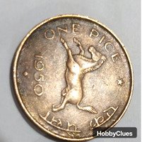 1950 one pice coin - Image 2