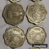 1957&1966 10 New paisa 10 coin