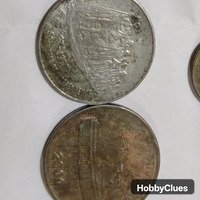 1987 & 2000 5 coin