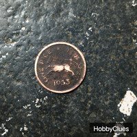 1957 copper coin