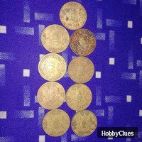 20 paise coins lotus