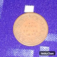 Rare 1/2 pice from 1895