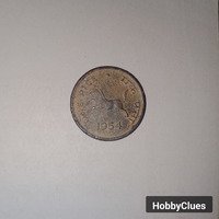 1 paise 1954 old coin
