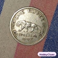 Rare 1947 - One Rupees