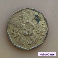 Singapore old coin 1 Doller