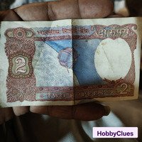 rare indian 2 rupees note - Image 2