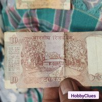 10 rupees old note - Image 2