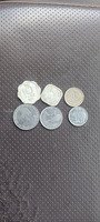Set of Vintage Indian Coins (10 Paise, 5 Paise, 25 Paise, and Commemorative Coins)