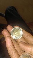Indian 20 Rupees Coin - 75th Year of Independence Commemorative