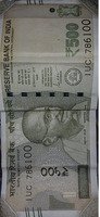 Indian 500 Rupees Banknote - Reserve Bank of India