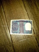 Vintage 1976 Indian One Rupee Banknote - Image 2