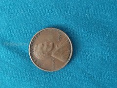 1953 Wheat Penny - United States One Cent Coin