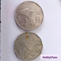 rare 2 rupee coin ( national integration) - Image 2