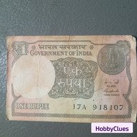 1 Rupees note
